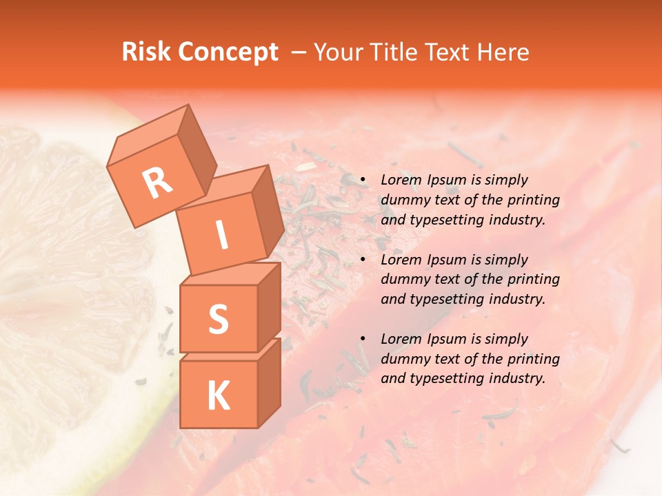 Eating Pink Piece PowerPoint Template