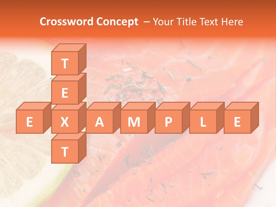 Eating Pink Piece PowerPoint Template