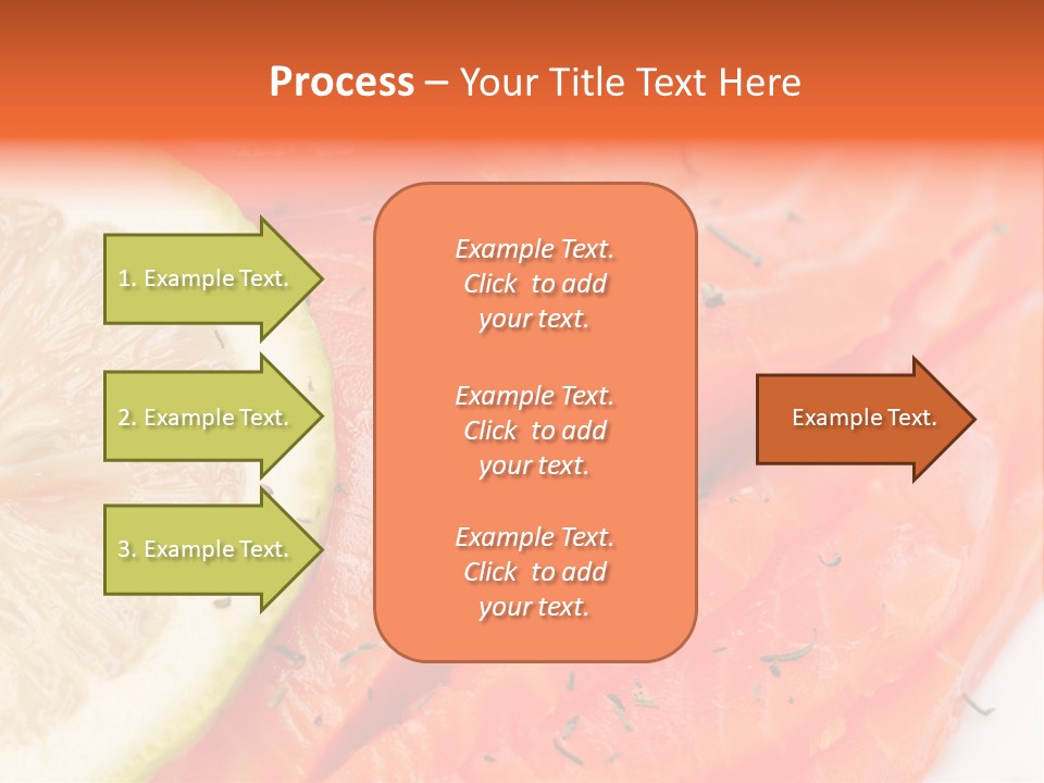 Eating Pink Piece PowerPoint Template