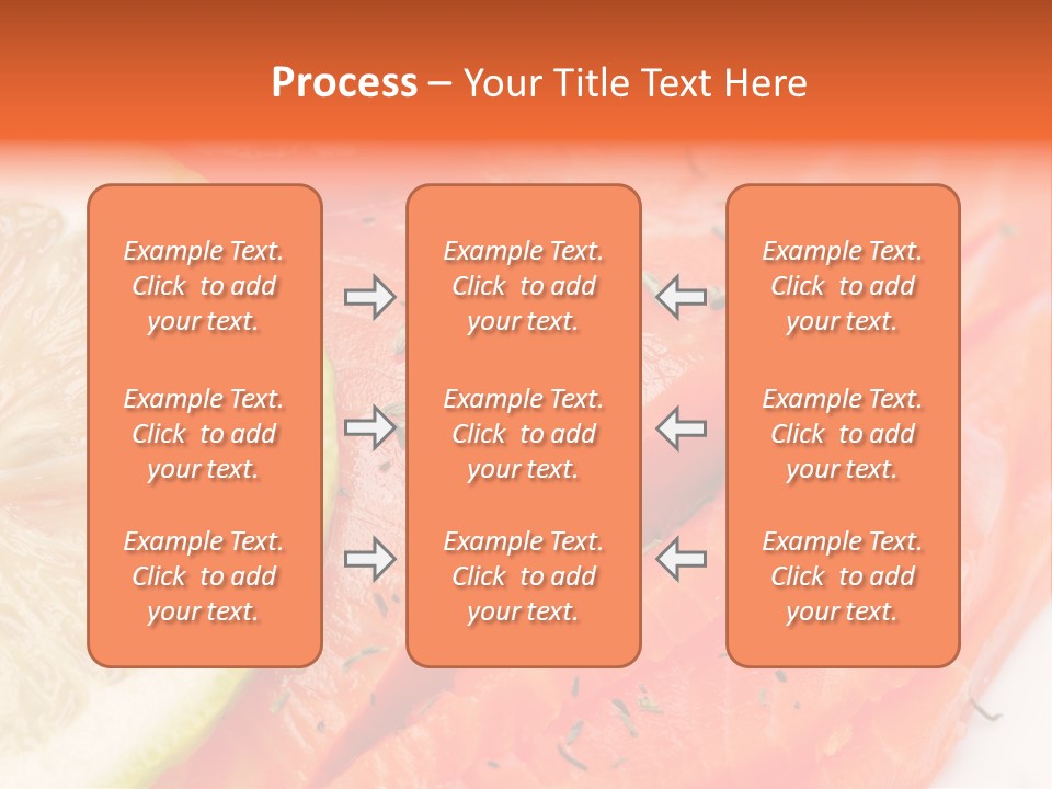 Eating Pink Piece PowerPoint Template