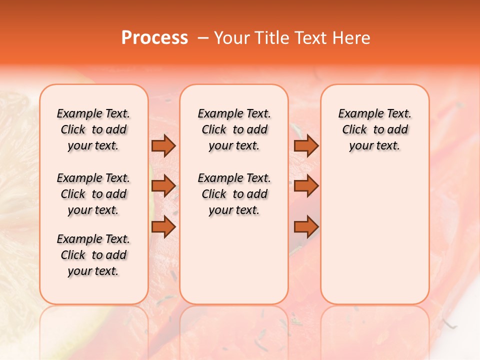 Eating Pink Piece PowerPoint Template
