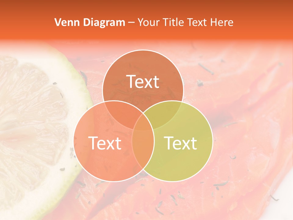 Eating Pink Piece PowerPoint Template