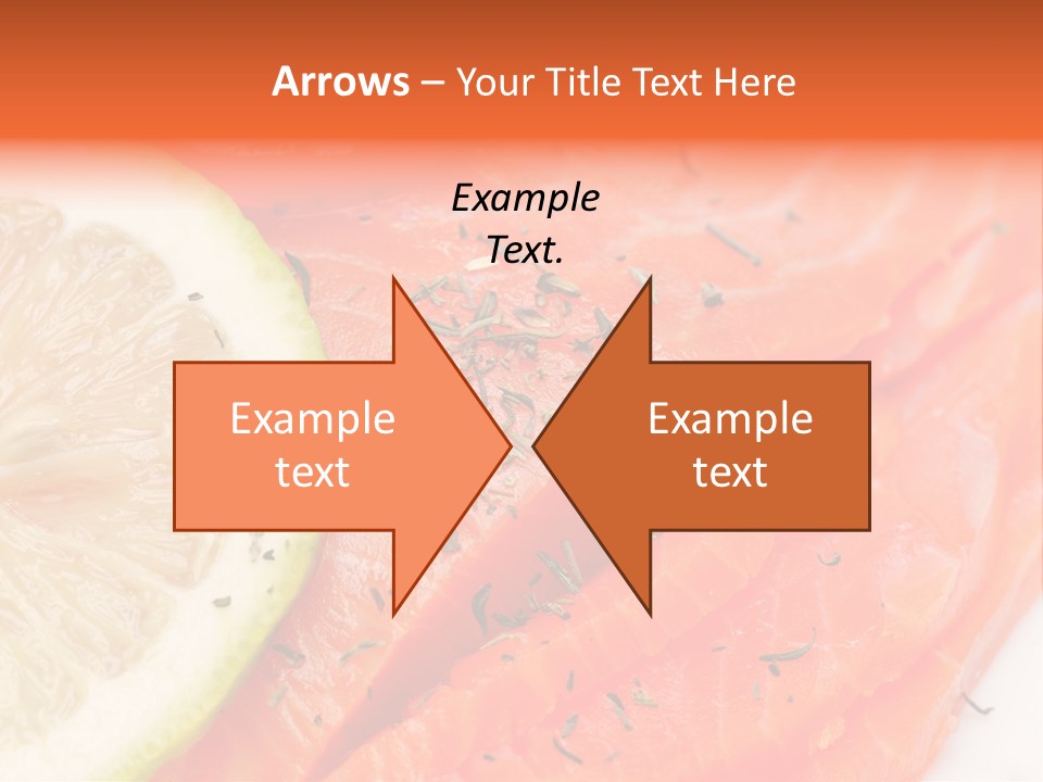 Eating Pink Piece PowerPoint Template
