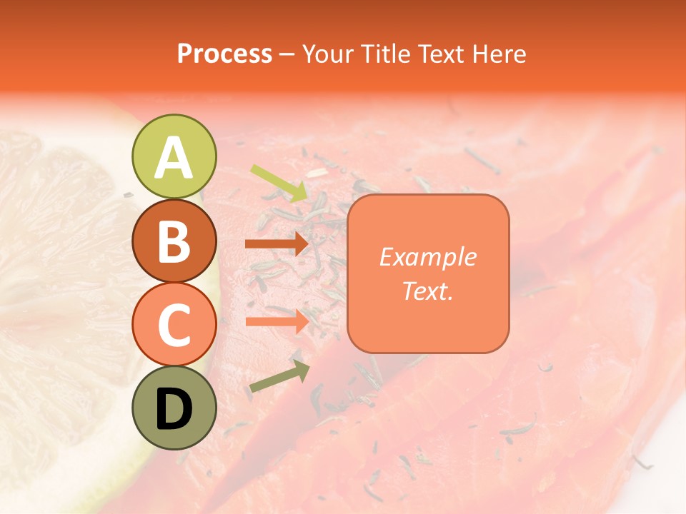 Eating Pink Piece PowerPoint Template