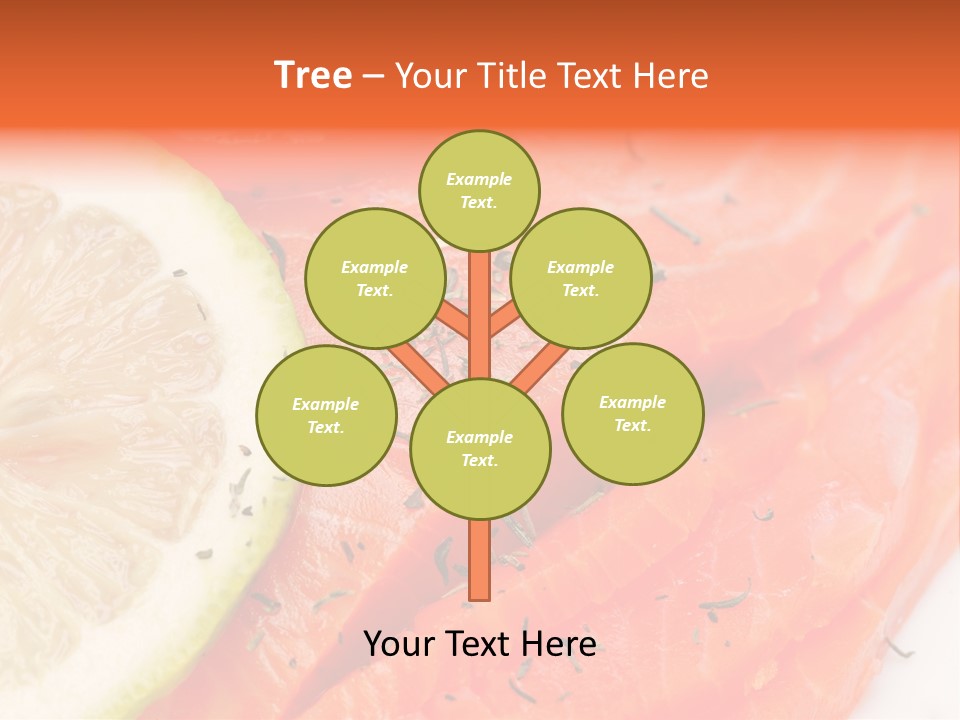 Eating Pink Piece PowerPoint Template