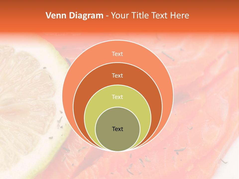 Eating Pink Piece PowerPoint Template