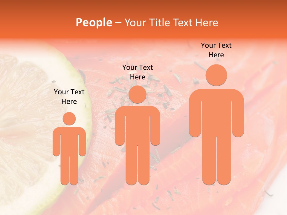 Eating Pink Piece PowerPoint Template