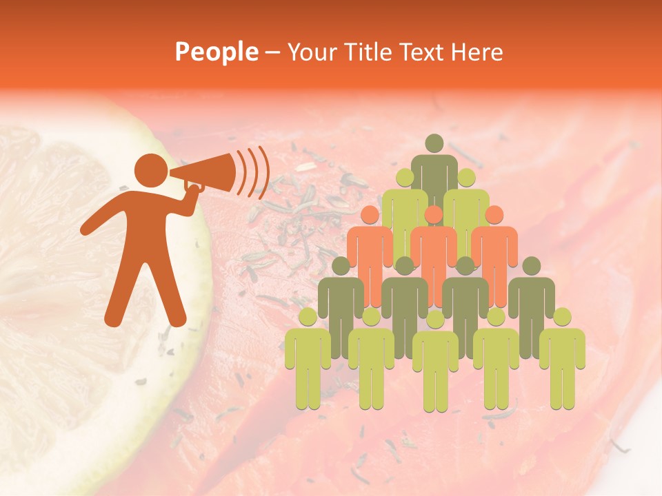 Eating Pink Piece PowerPoint Template