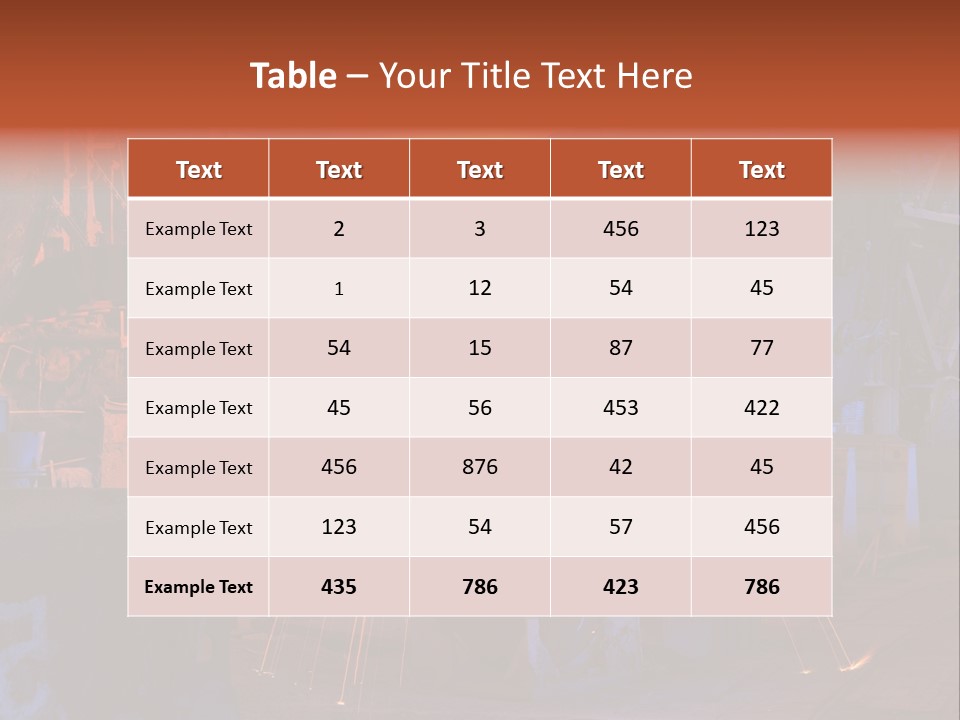 Steel Industry PowerPoint Template