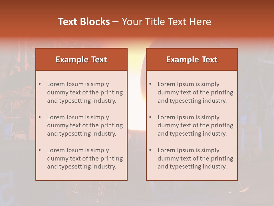 Steel Industry PowerPoint Template