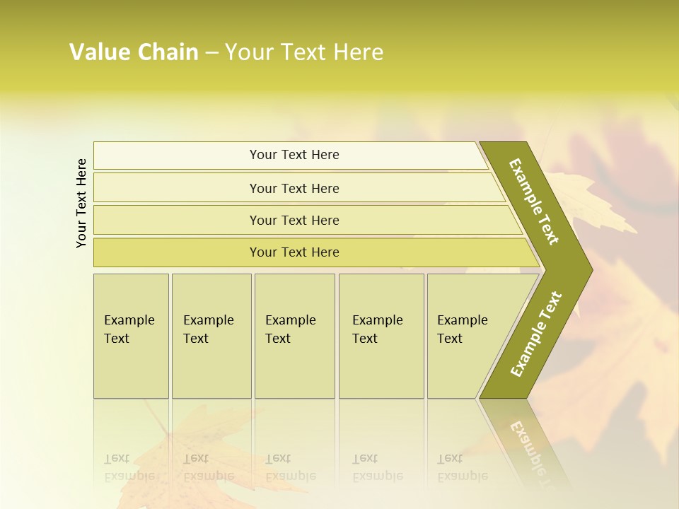 Texture Gold Element PowerPoint Template