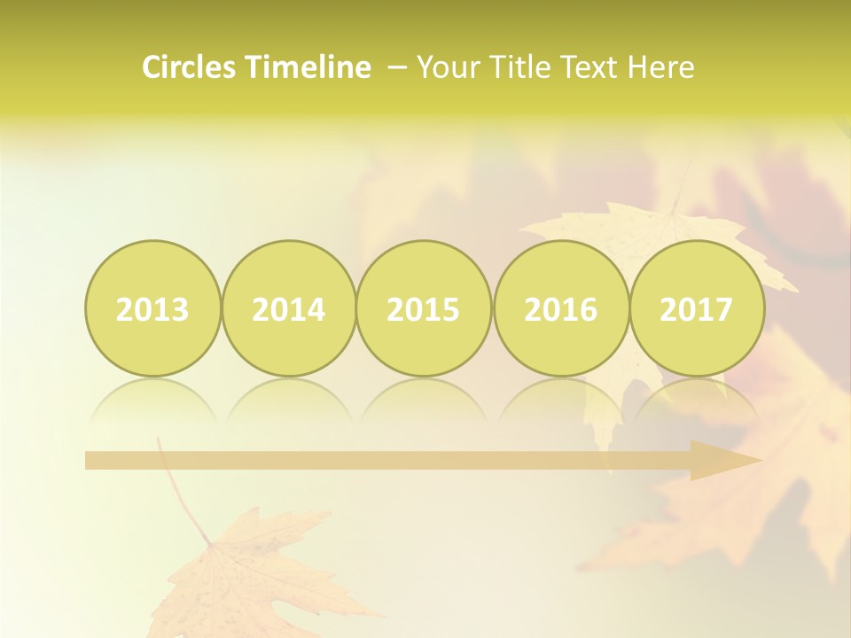 Texture Gold Element PowerPoint Template