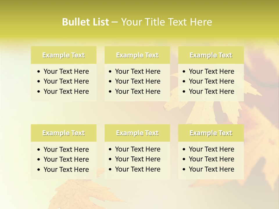Texture Gold Element PowerPoint Template
