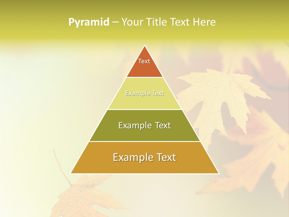 Texture Gold Element PowerPoint Template