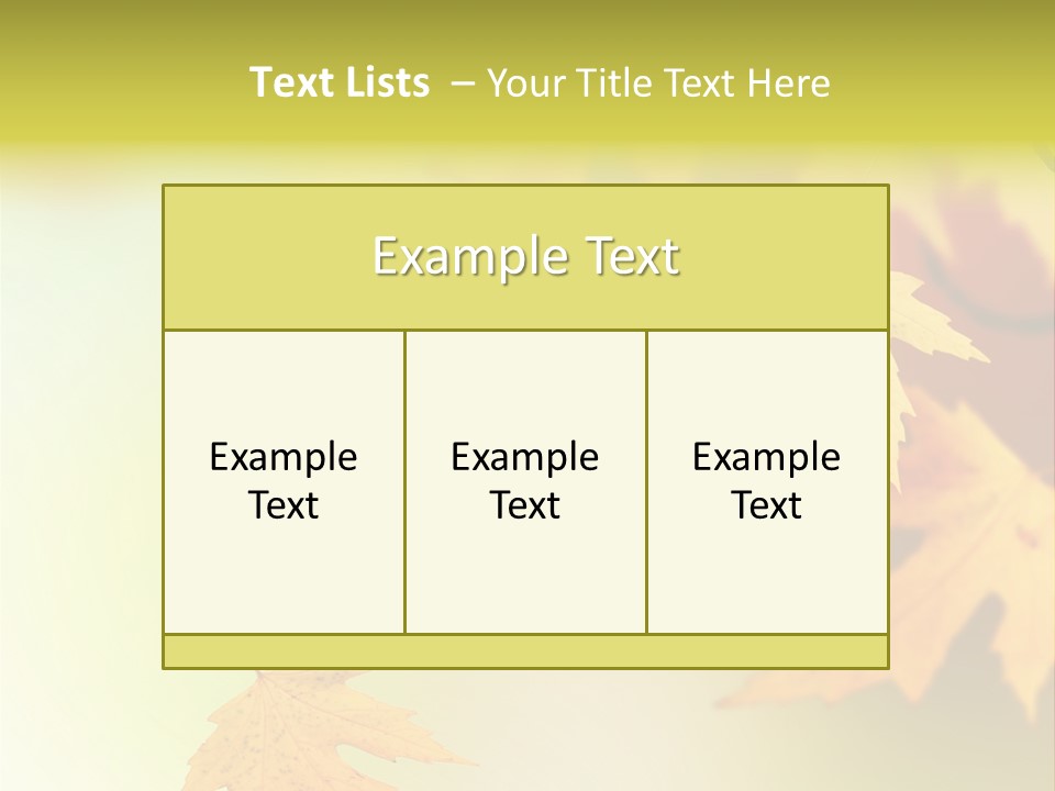 Texture Gold Element PowerPoint Template