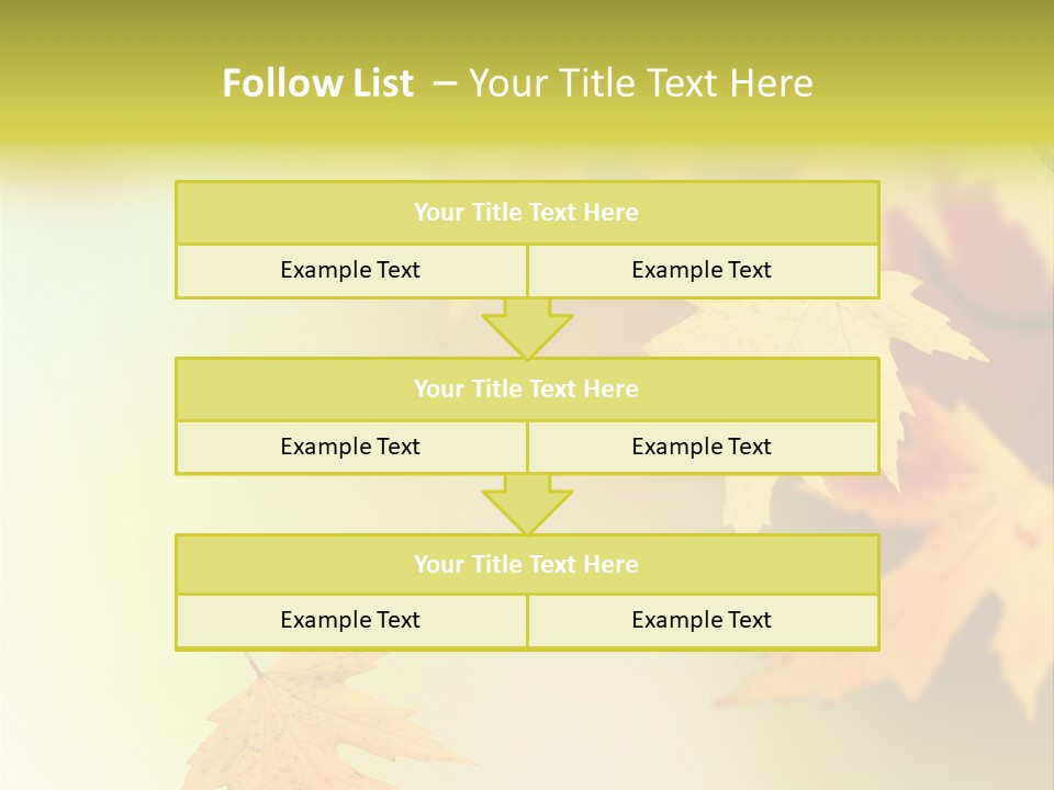 Texture Gold Element PowerPoint Template