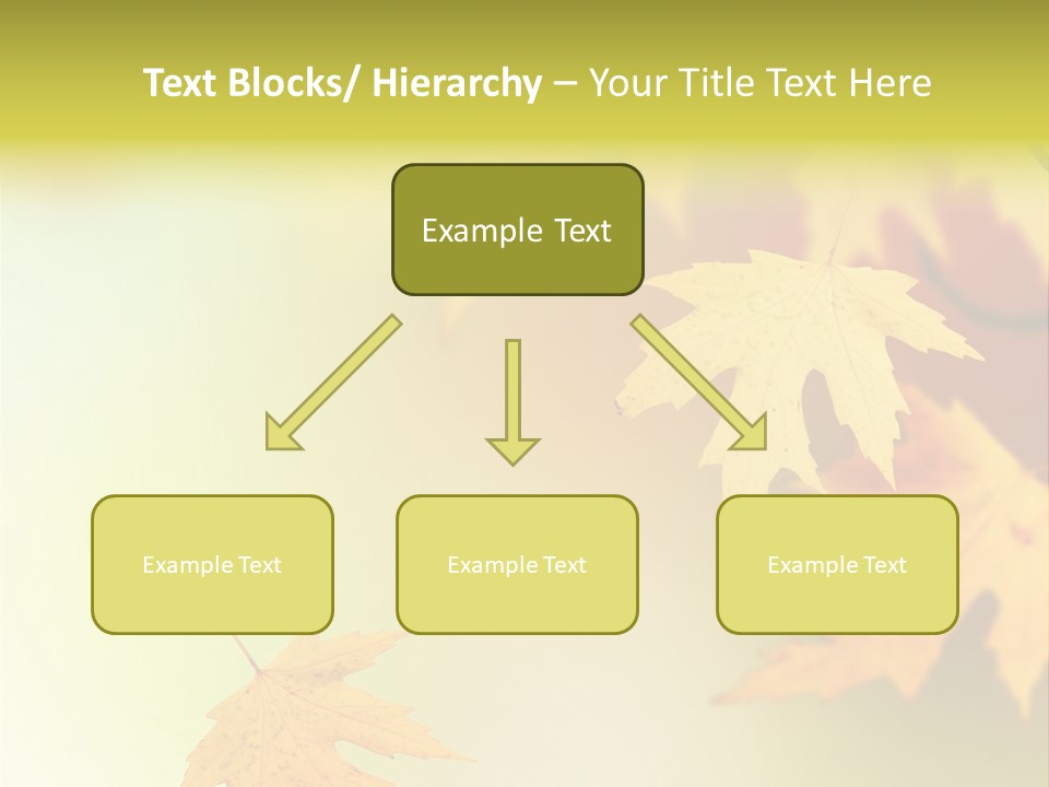 Texture Gold Element PowerPoint Template
