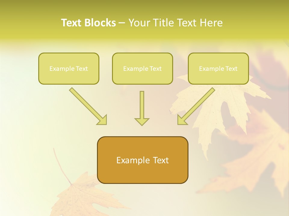 Texture Gold Element PowerPoint Template