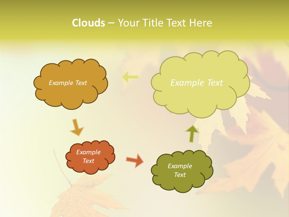 Texture Gold Element PowerPoint Template