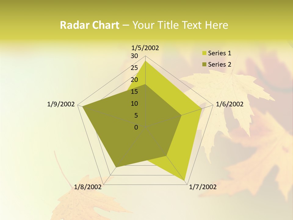 Texture Gold Element PowerPoint Template