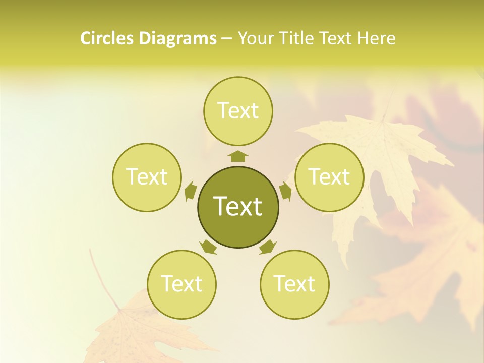 Texture Gold Element PowerPoint Template