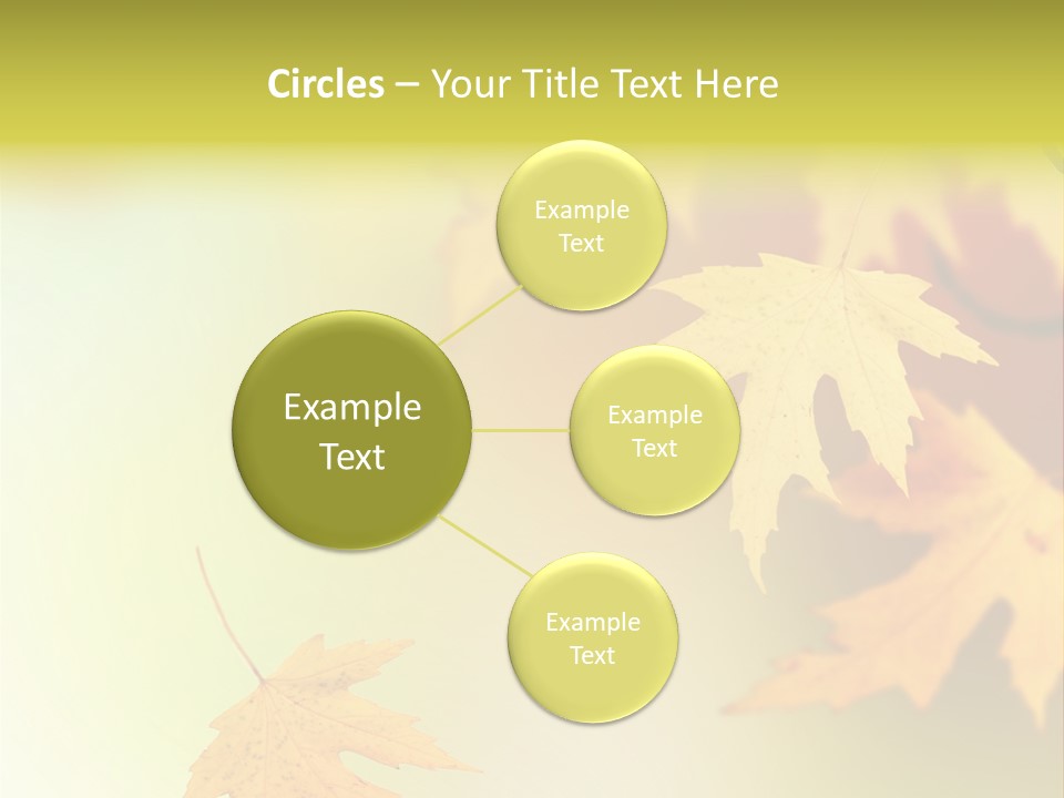 Texture Gold Element PowerPoint Template