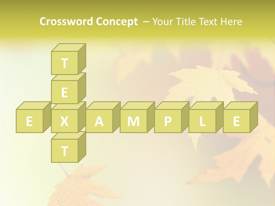 Texture Gold Element PowerPoint Template