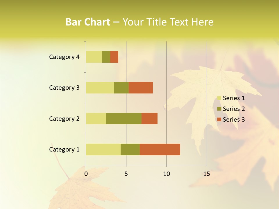 Texture Gold Element PowerPoint Template