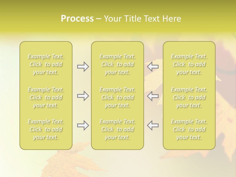 Texture Gold Element PowerPoint Template