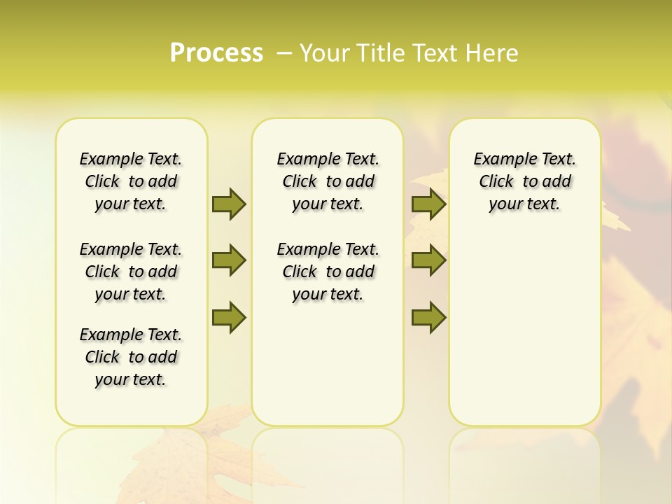 Texture Gold Element PowerPoint Template
