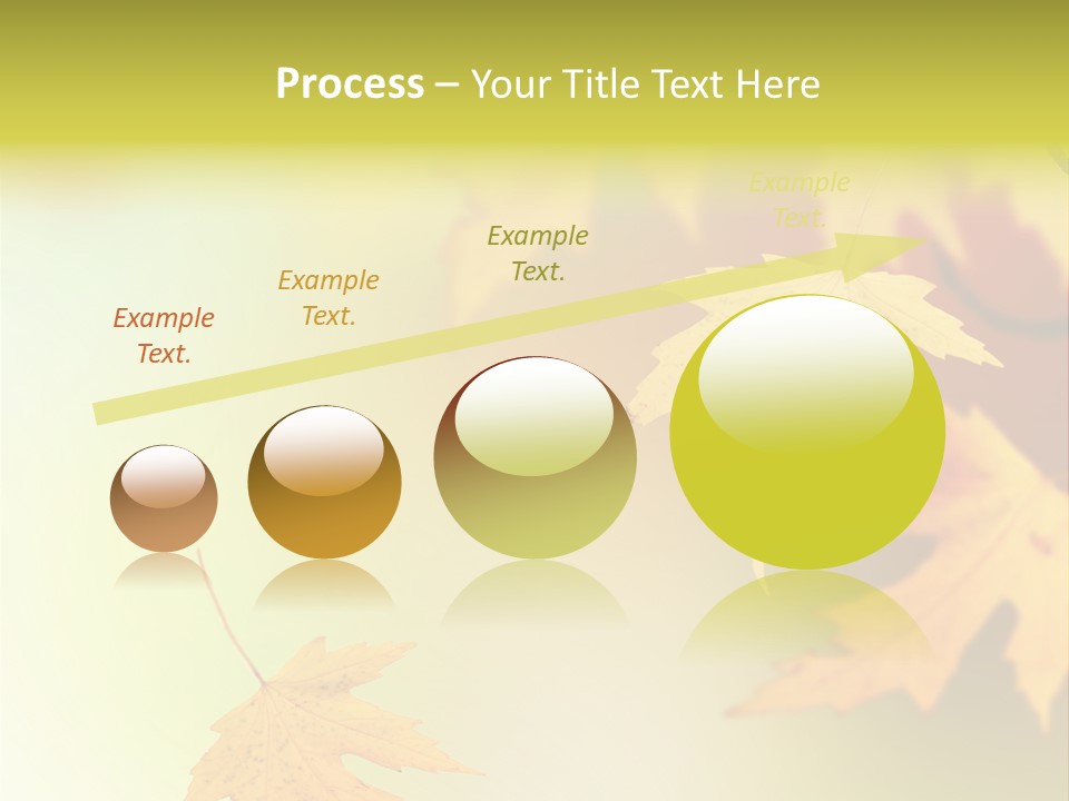 Texture Gold Element PowerPoint Template