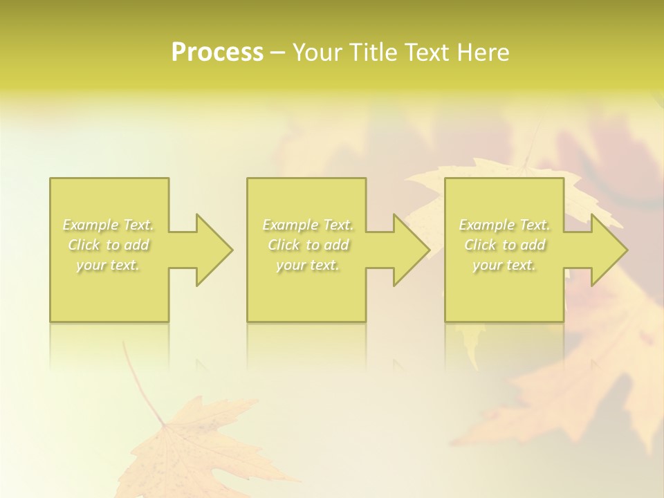 Texture Gold Element PowerPoint Template