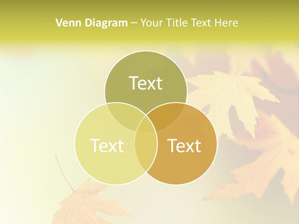 Texture Gold Element PowerPoint Template