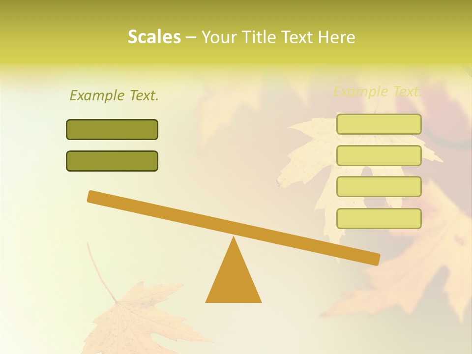Texture Gold Element PowerPoint Template