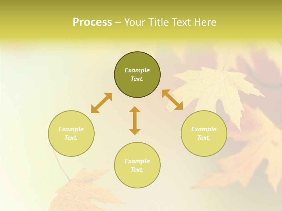 Texture Gold Element PowerPoint Template