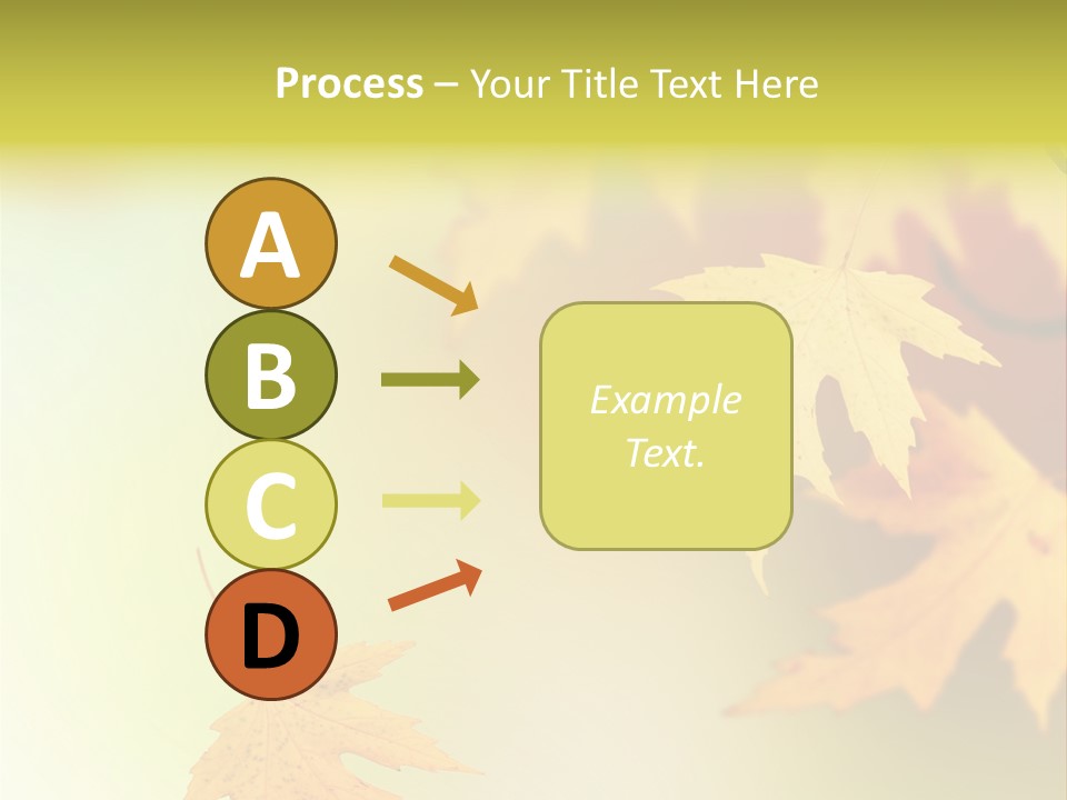 Texture Gold Element PowerPoint Template