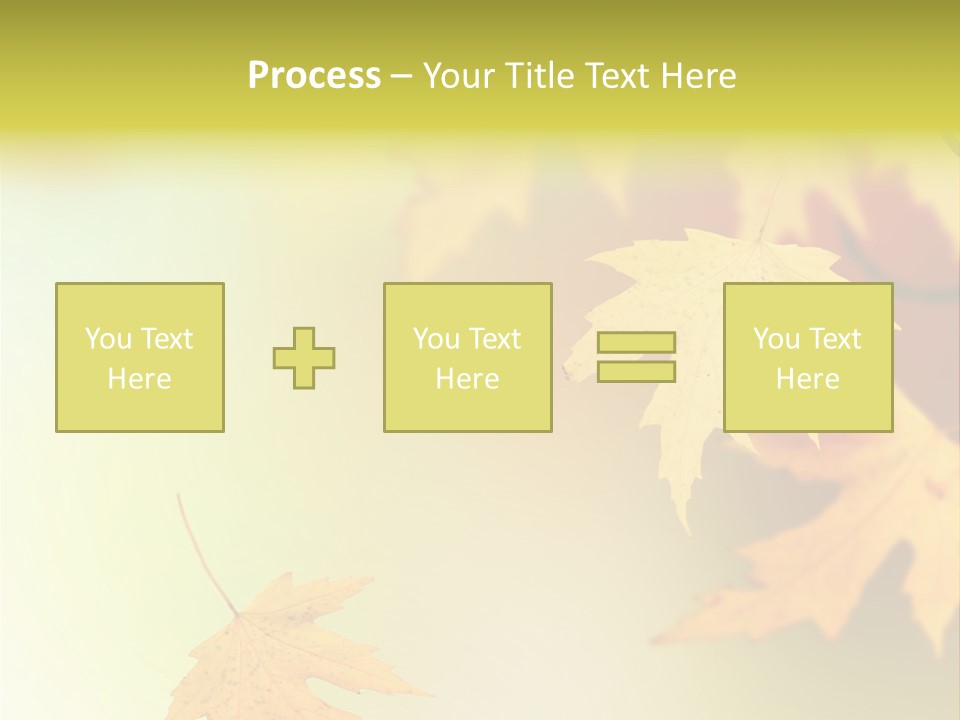 Texture Gold Element PowerPoint Template