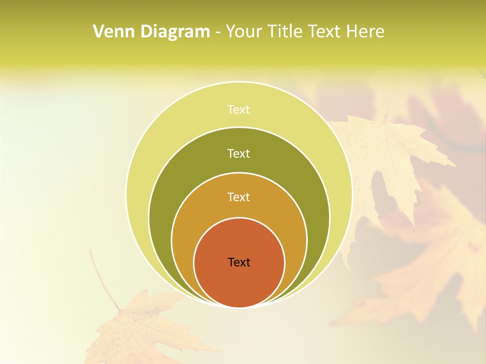 Texture Gold Element PowerPoint Template