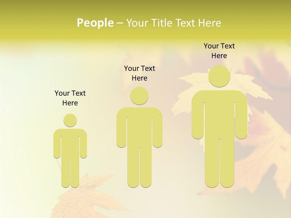 Texture Gold Element PowerPoint Template