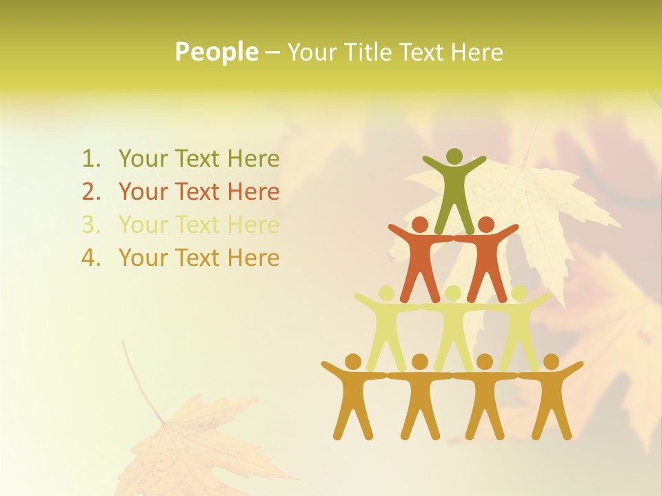 Texture Gold Element PowerPoint Template