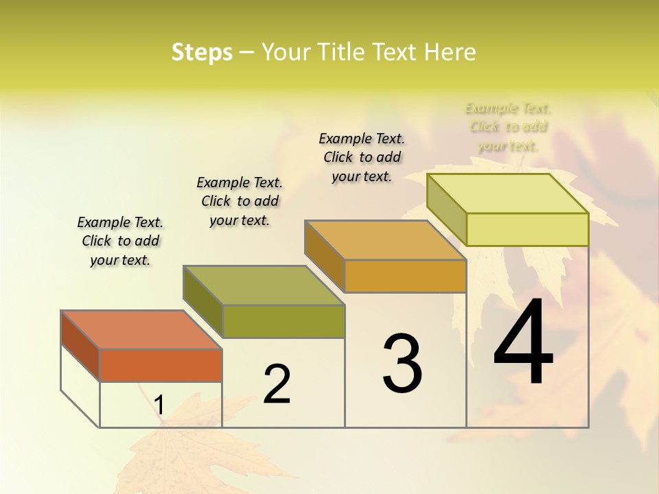 Texture Gold Element PowerPoint Template
