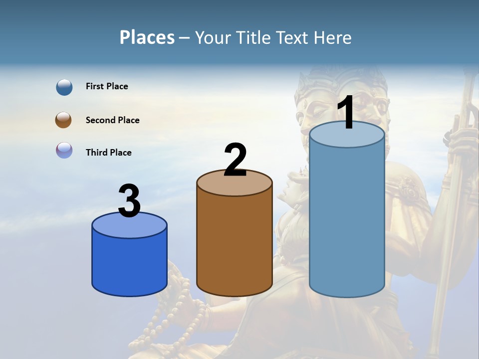 Tale Blue Religion PowerPoint Template