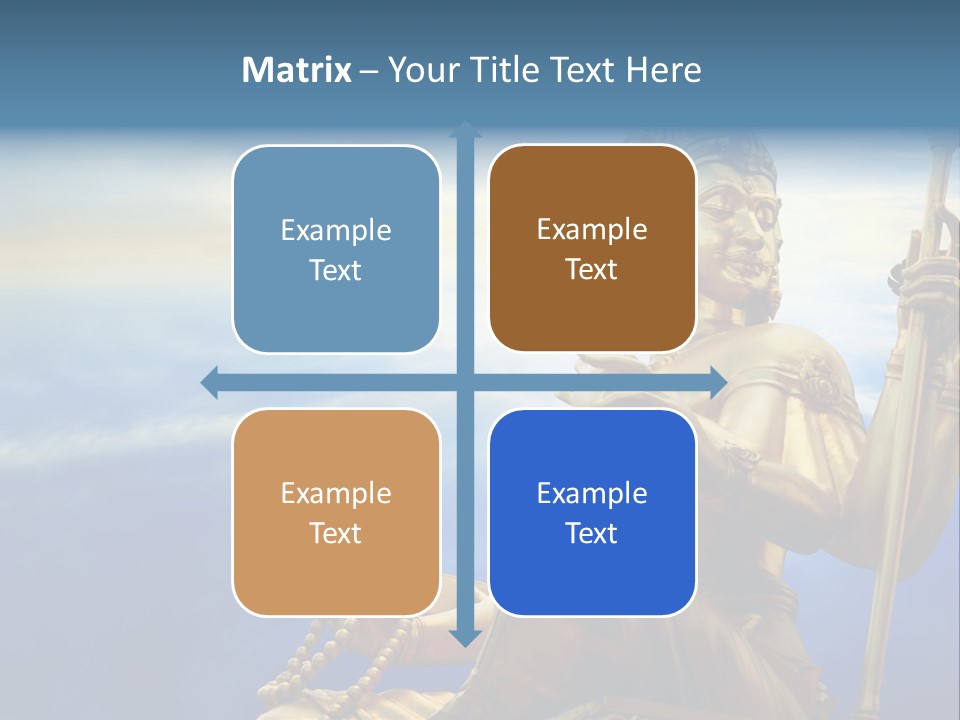 Tale Blue Religion PowerPoint Template