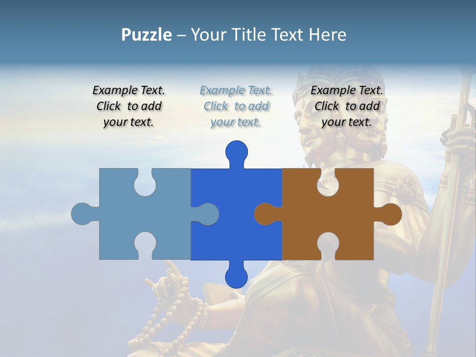 Tale Blue Religion PowerPoint Template