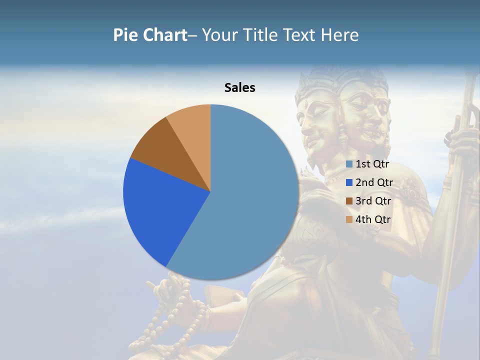 Tale Blue Religion PowerPoint Template