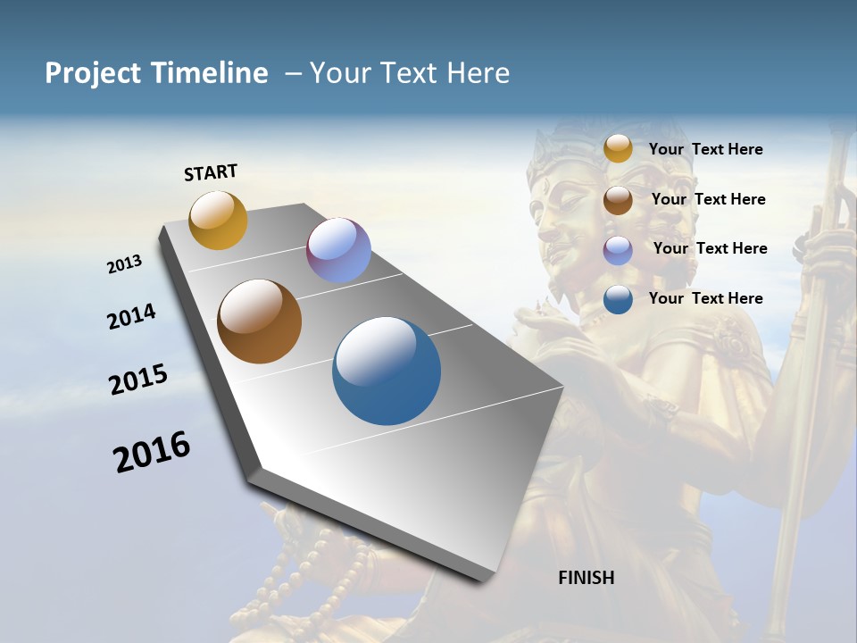 Tale Blue Religion PowerPoint Template