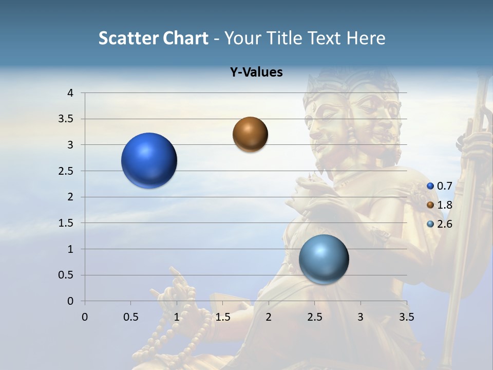 Tale Blue Religion PowerPoint Template