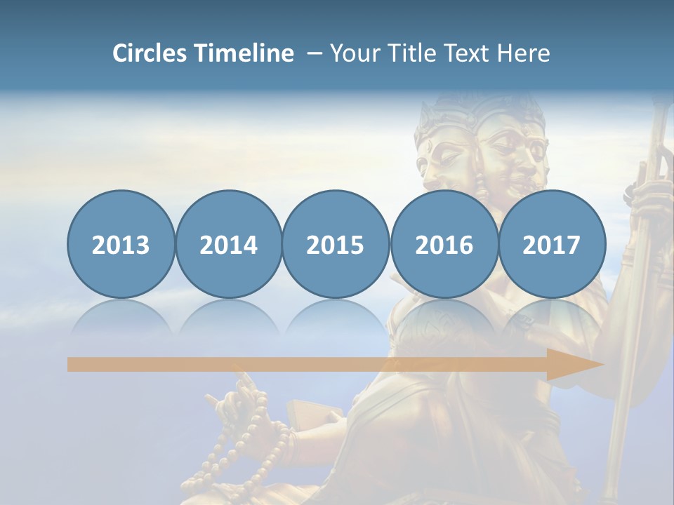 Tale Blue Religion PowerPoint Template