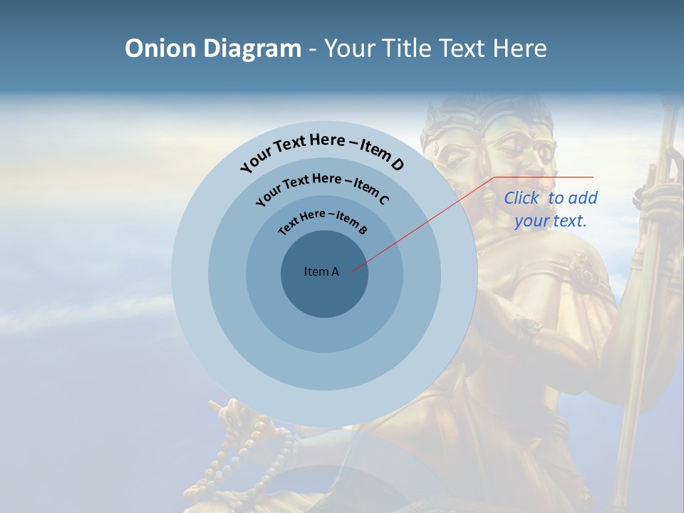 Tale Blue Religion PowerPoint Template