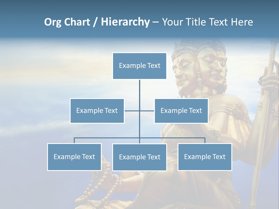 Tale Blue Religion PowerPoint Template